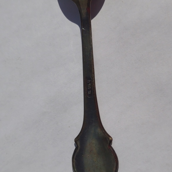 2 Mini Rolex Bucherer Lucerne Switzerland (cb) Stainless Steel Collectors Spoons - Picture 8 of 17